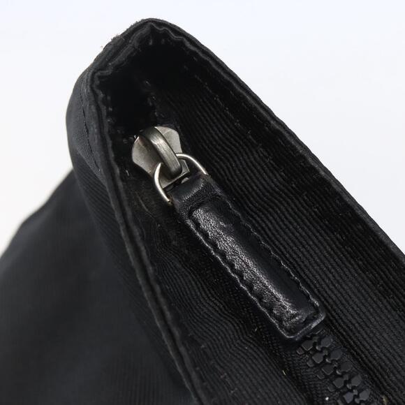 FENDI Hand Bag Nylon Black Auth ep11928